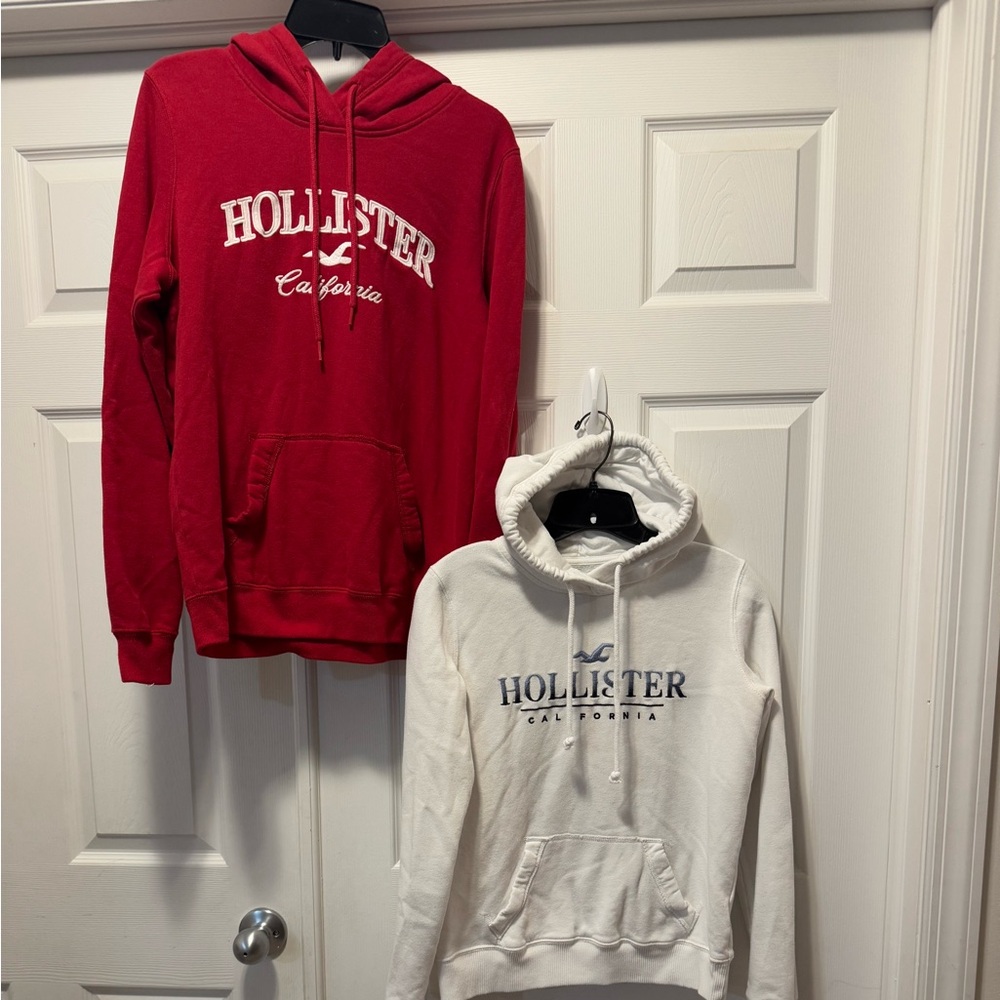 Two (2) Hollister Hoddies
